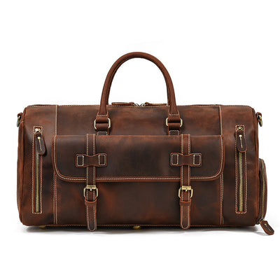 Bolsa de Viaje en Cuero Curtido al Vegetal para Hombre - Image 10