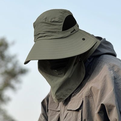 Gorro de Pesca con Protección UV - Sombrero Tipo Cubo para Actividades Outdoor - Image 10