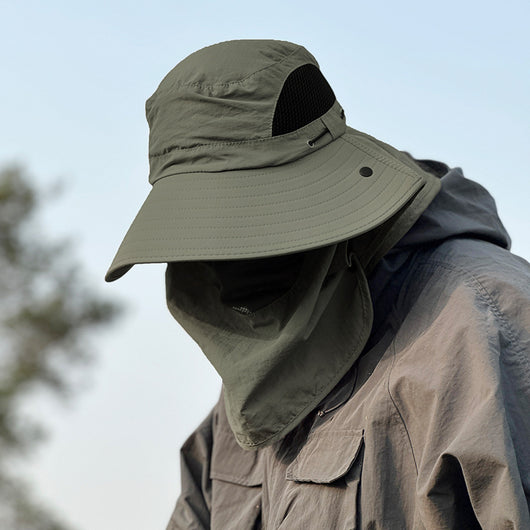 Gorro de Pesca con Protección UV - Sombrero Tipo Cubo para Actividades Outdoor - Image 10