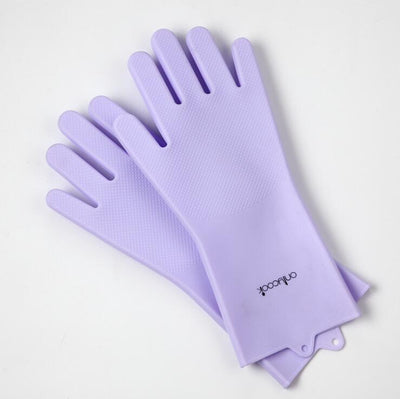 Guantes de Silicona Gruesa para Lavar Platos - Image 10