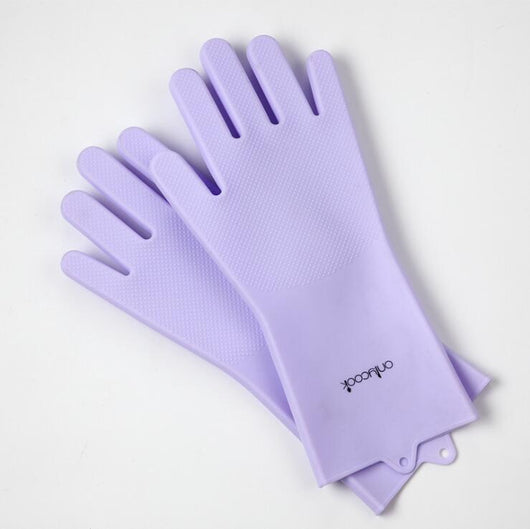 Guantes de Silicona Gruesa para Lavar Platos - Image 10