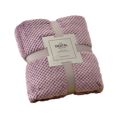 Manta de Coral Fleece con Malla Piña - Diseño Colorido - Image 18