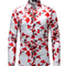 Camisa Hawaiana Flor de Cerezo para Hombre - Diseño Exclusivo Flores, Corte Slim Elegante