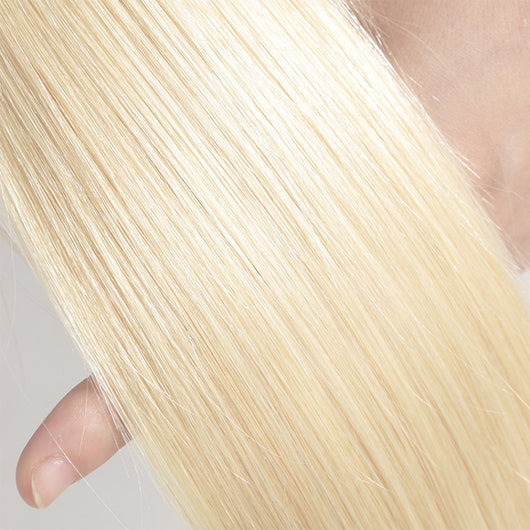 Cabello Humano Lacio Ondulado Rubio Dorado Natural - Image 8