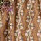 Tela de Pana Retro Estampada 100% Algodón 26 Surcos Diseño Vintage Original