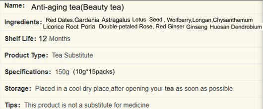 Té Antienvejecimiento Belleza Premium - Image 8