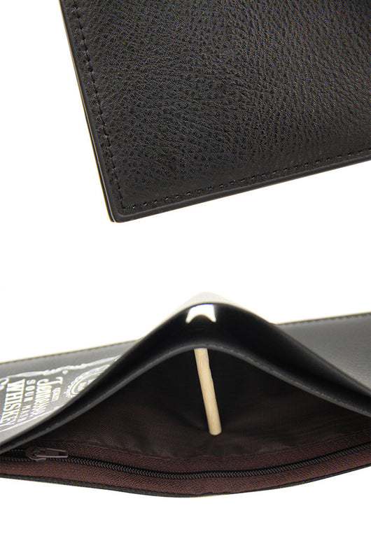 Cartera Corta para Hombre PU Negro de Moda - Image 2