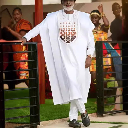 Traje Casual Hombre Estampado Étnico Africano - Image 2