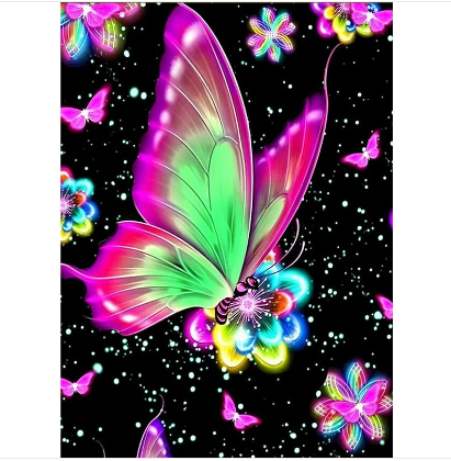 Cuadro Decorativo Mariposa Abstracta - Arte Moderno para el Hogar - Image 3