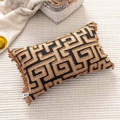 Almohada de Cintura de Algodón Premium Tejida a Mano - Image 34