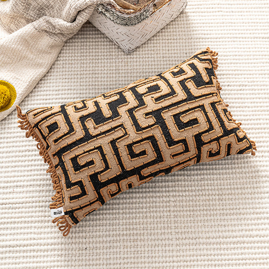 Almohada de Cintura de Algodón Premium Tejida a Mano - Image 34