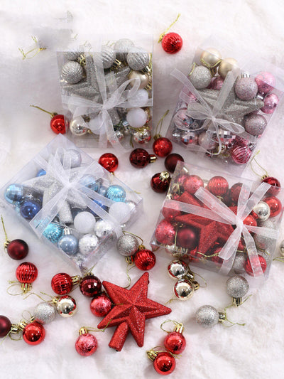 Juego de Esferas Decorativas para Año Nuevo Chino y Navidad