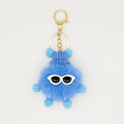 Llavero Peluche Duendecillo Adorable con Pelaje de Conejo Rex - Image 7