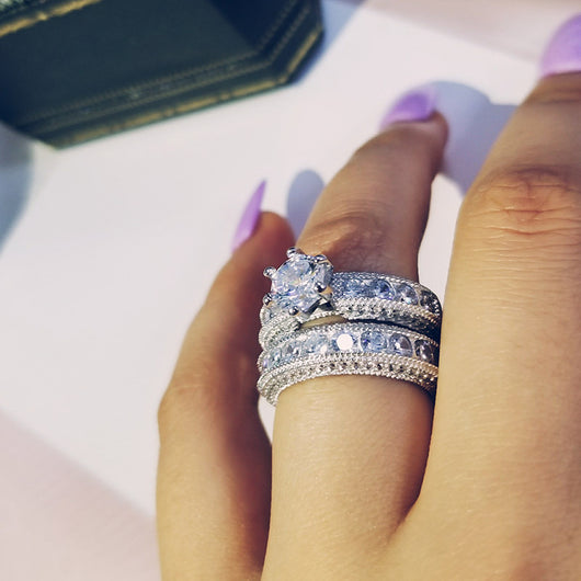 Anillo de Plata para Bodas y Compromiso para Mujer - Image 5