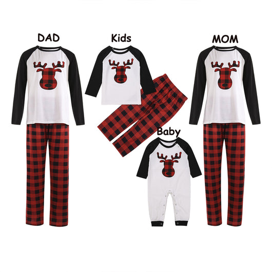 Blue long-sleeved baby romper with a white Christmas tree and Santa Claus design, featuring snap closures. - Image 3