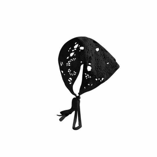 Pañuelo Triangular Tejido a Mano - Bandana Dulce para Mujer - Image 10