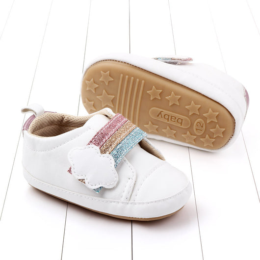 Zapatos infantiles con suela de goma para bebés y niños pequeños - Image 4