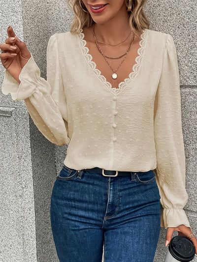 Blusa Minimalista de Manga Larga para Mujer - Versátil y Elegante - Image 10