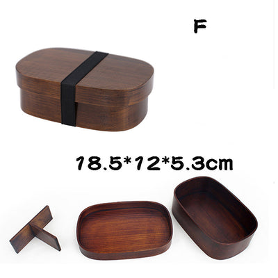 Lonchera de Madera Portátil - Una o Dos Capas - Image 8