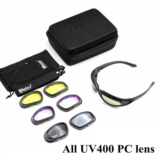 Gafas de Protección Multideporte - Motociclismo, Pesca y Tiro - Image 4