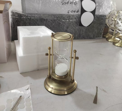 Reloj de Arena Decorativo de Madera 15 Minutos para Escritorio y Estudio - Image 31