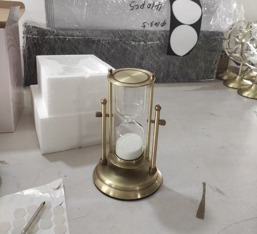 Reloj de Arena Decorativo de Madera 15 Minutos para Escritorio y Estudio - Image 31