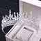 Diadema Nupcial de Cristal Barroco - Corona Grande para Novia