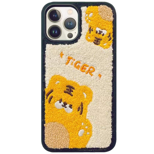 Funda Personalizada para Teléfono con Tigre Bordado a Pantalla Completa - Image 6