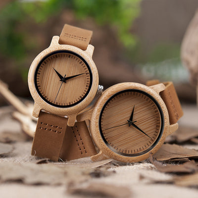Reloj de Pareja en Bambú - Diseño Minimalista y Sostenible - Image 13