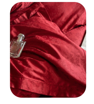 Juego de Sábanas Jacquard Bodas Lujo 4 Piezas Algodón Premium - Image 13