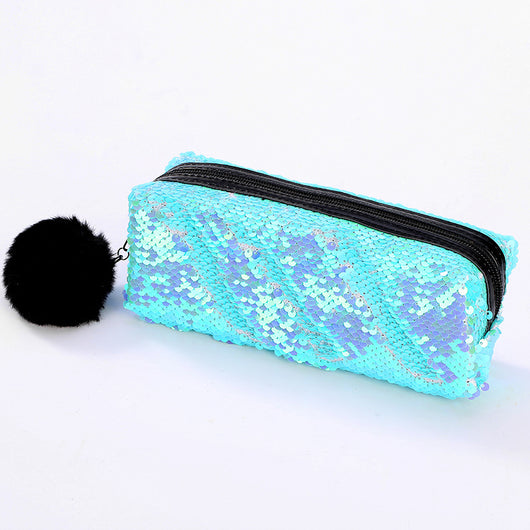 Estuche de Lentejuelas Sirena - Neceser Cosmético Brillante - Image 8