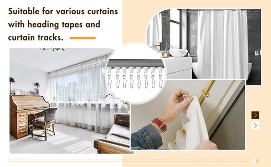 Gancho Metálico Multifuncional para Cortinas - Image 7