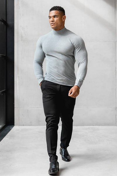 Camiseta Deportiva Manga Larga Suelta para Hombre de Secado Rápido - Image 11