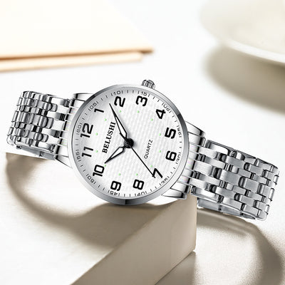 Reloj de Cuarzo Luminoso Impermeable Unisex de Moda - Image 11