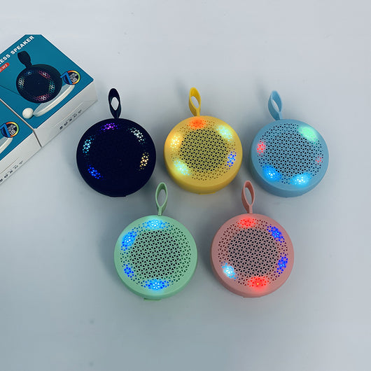 Altavoz Bluetooth Portátil para Exteriores con Micrófono y Transmisión de Voz
