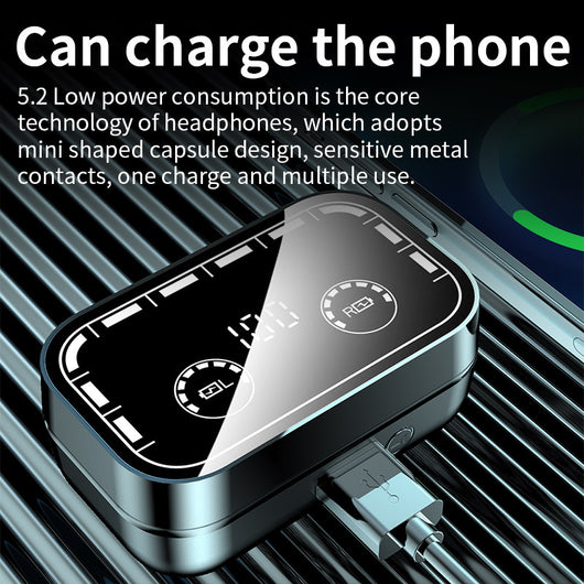 Auriculares Inalámbricos Bluetooth con Linterna LED y Control Táctil - Image 10