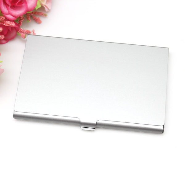 Estuche Profesional para Tarjetas de Aluminio Anodizado