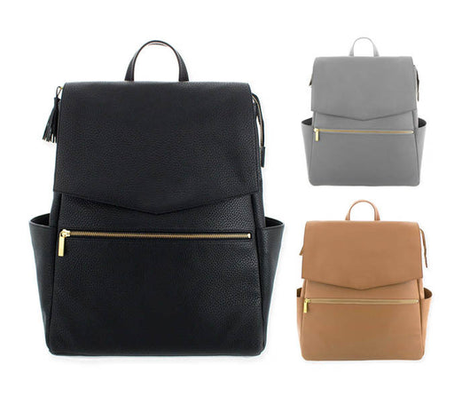 Bolsa Maternal Multifuncional PU Premium - Mochila Pañalera de Gran Capacidad