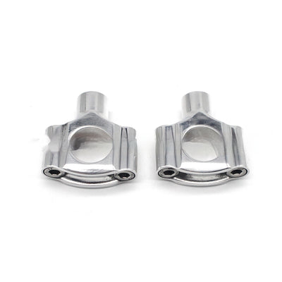 Manillar Universal de Diámetro Ajustable para Motos - Acabado Plateado - Image 9