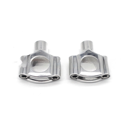 Manillar Universal de Diámetro Ajustable para Motos - Acabado Plateado - Image 9