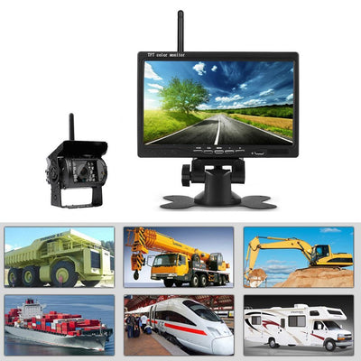 Monitor de Reversa Inalámbrico 7 Pulgadas con Cámara para Carretilla Elevadora - Image 5