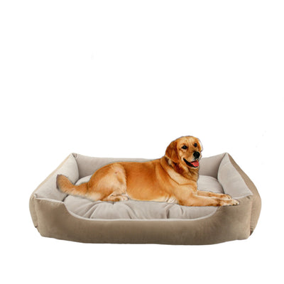 Cama Calmante Cuadrada para Perros y Gatos Medianos - Sofá Plush Acogedor - Image 13