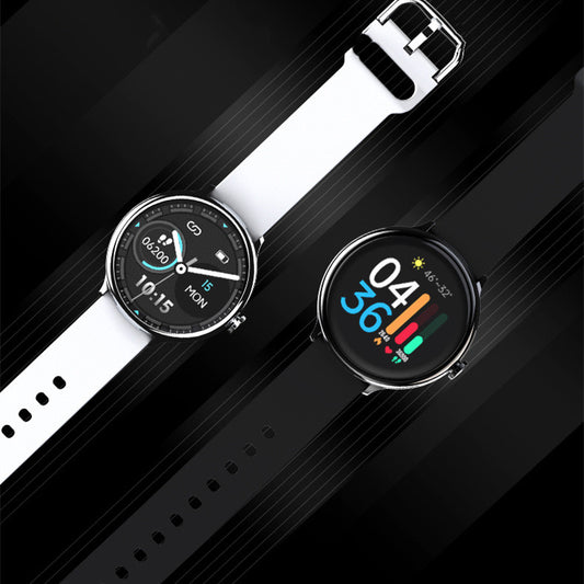 Smartwatch con Monitor de Frecuencia Cardíaca y Podómetro Full Touch