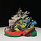 Tenis Plataforma con Bloques de Color