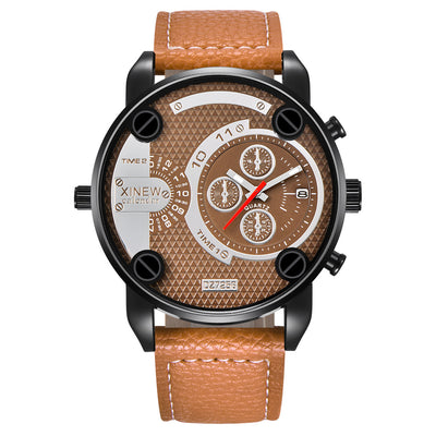 Reloj de Pulsera para Hombre con Calendario y Correa de Cuero Premium - Image 8