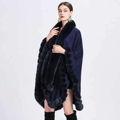 Cardigan Oversized con Cuello de Conejo - Abrigo Tejido Irregular Holgado - Image 7