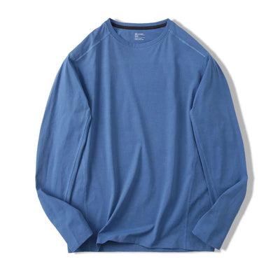 Camiseta Deportiva Manga Larga Transpirable de Secado Rápido - Image 9