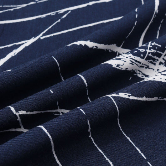 Camisa Casual Manga Corta con Cuello y Estampado a Cuadros para Hombre - Image 3