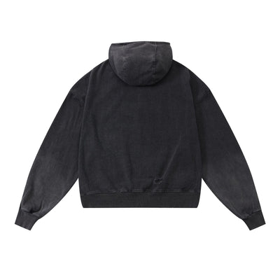 Chaqueta Denim Desgastada Heavy Wash Maychao - Image 5