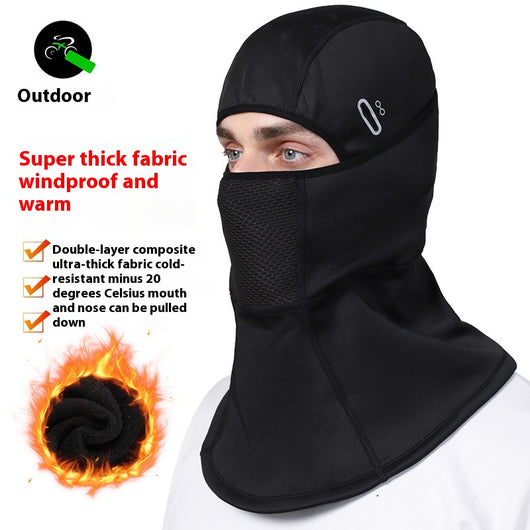 Gorro Térmico Forrado Doble Capa para Ciclismo, Esquí y Motociclismo - Image 2